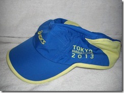 東京マラソン帽子