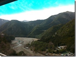 谷瀬の吊り橋