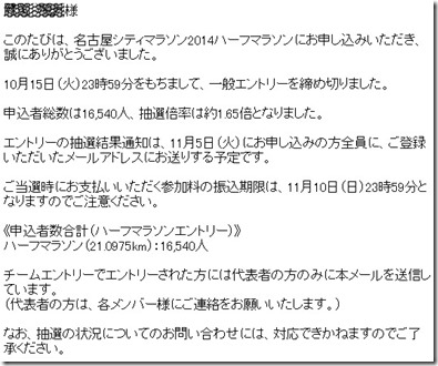 名古屋シティ倍率