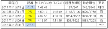 いびがわ過去の記録