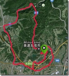 昭和村コースマップ