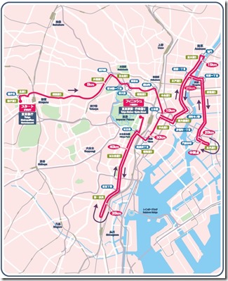 東京マラソン2017コース