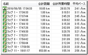 20160605ペース