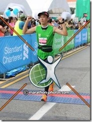 シンガポールマラソンゴール
