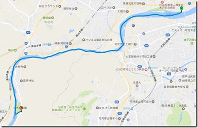 ラフティング＿GPS
