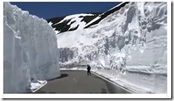乗鞍天空マラソン前大雪渓