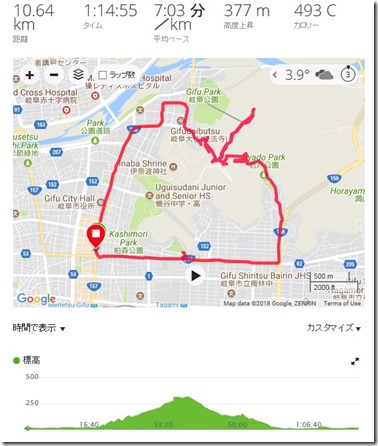 金華山ラン