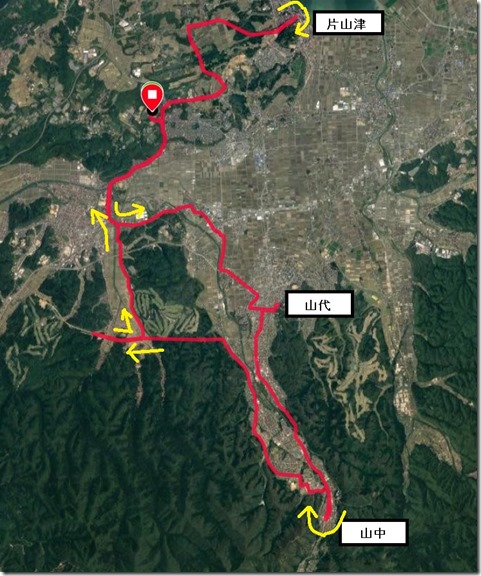 加賀温泉郷マラソンコース