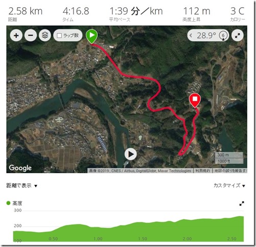 聖火リレー八百津コース