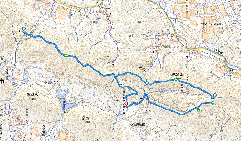 ふどうの森登山