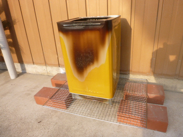 一斗缶ウッドストーブ