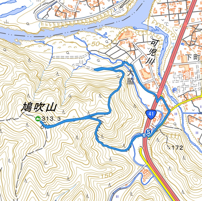 鳩吹き山