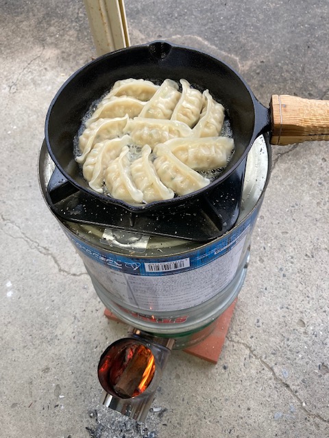ペール缶ロケットストーブ