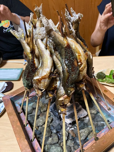鮎づくし