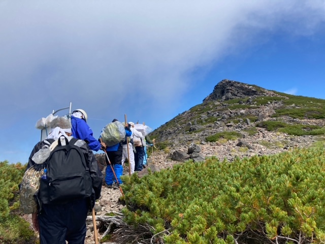 御嶽山登山