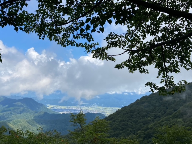銀杏峰登山