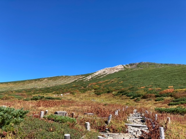 御前峰登山