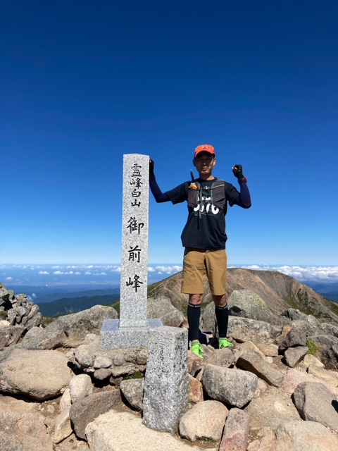 御前峰登山