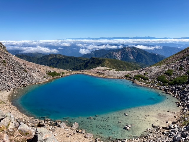 御前峰登山
