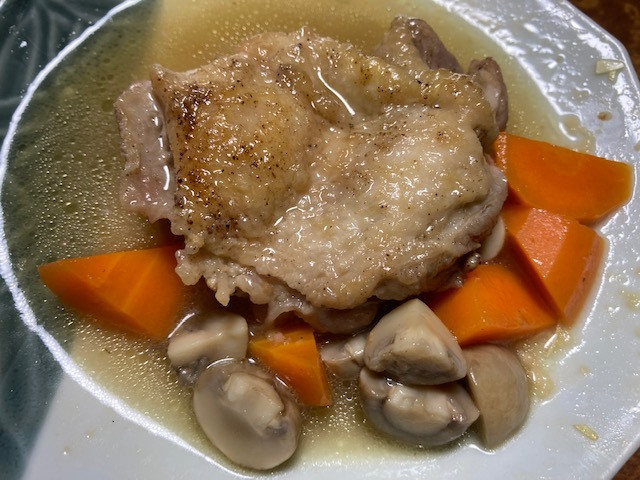 チキンのワイン煮